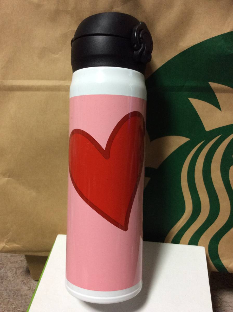 スターバックス 台湾 アリスアンドオリビア顔のステンレスボトル