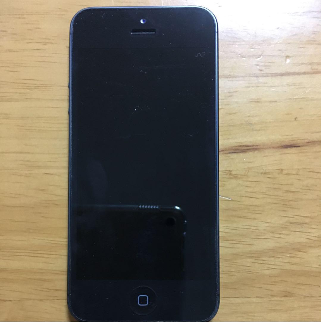 iPhone 5 Black 64 GB Softbank_1