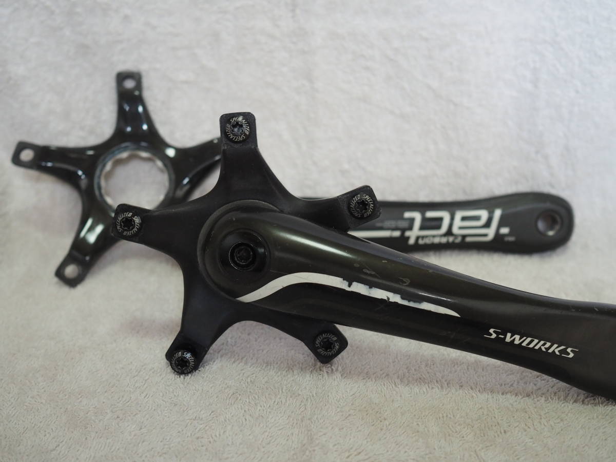 172.5mm Specialized FACT 165⁄170 スピンドル 24mm S-WORKS グラベル 