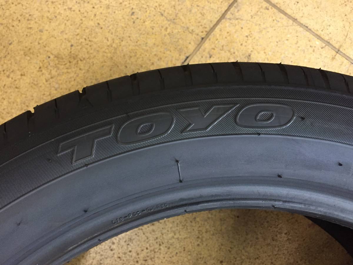 安い！　500キロ走行　235/50R18　97V　ノーマルタイヤ　4本セット　TOYO　TRANPTH　R30