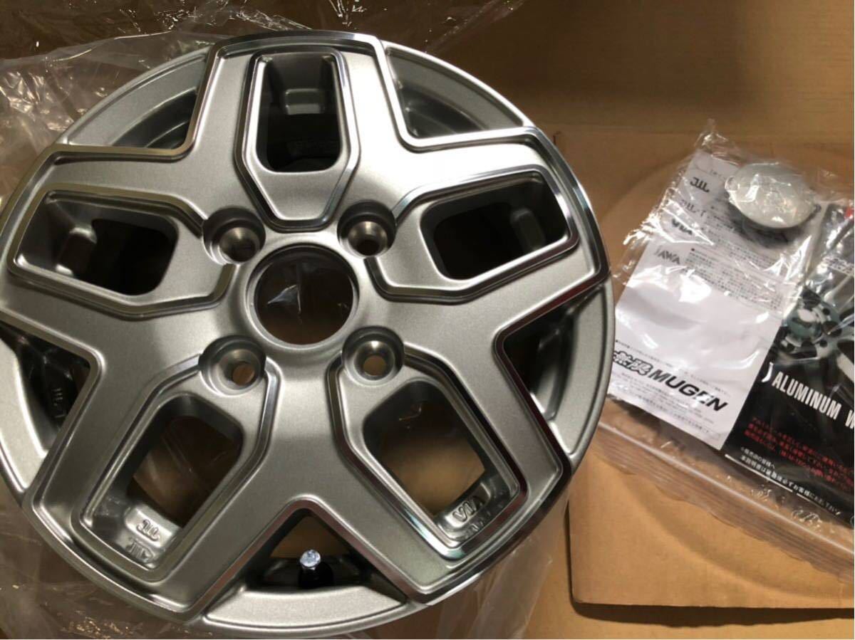 ♪♪無限製ホイールMD5シルバーN-VAN用 12インチ 4本セット新品