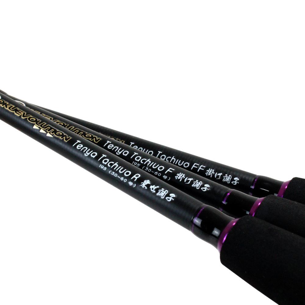 タチウオ テンヤロッド Gokuevolution テンヤタチウオ 180FF掛け調子