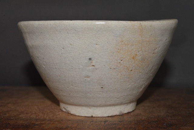 時代 李朝 白磁 茶碗 御本 御本茶碗 茶道具 ◇【壺中天】李朝後期・白磁茶碗 御本見事◇ xvpbvx 【公式通販】