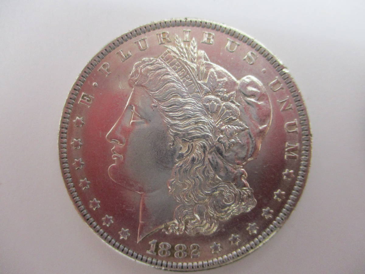 アメリカモルガンダラー 1ドル銀貨 1882年銘 美品 アメリカ 1882年 1ドル
