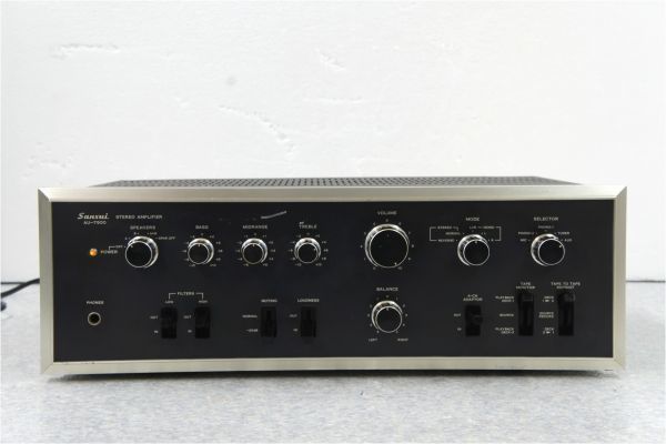 B27812】ジャンク SUNSUI AU-7500 プリメインアンプ サンスイ 【公式通販】