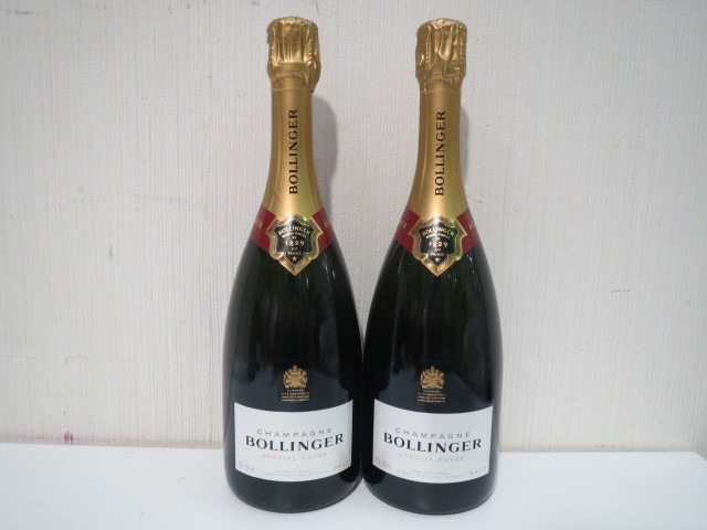 14612【未開栓】BOLLINGER ボランジェ シャンパン 2本まとめ 12