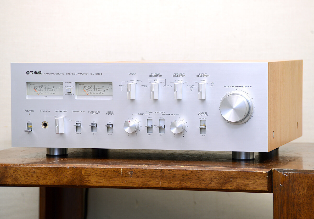 電源OK YAMAHA ヤマハ CA-1000Ⅲ プリメインアンプ 取扱説明書付 