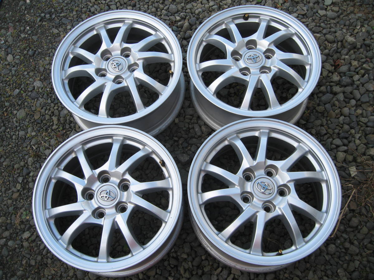 プリウスα 16インチ 中古 トヨタ ZVW40W 純正 6.5J アルミホイール 1本 