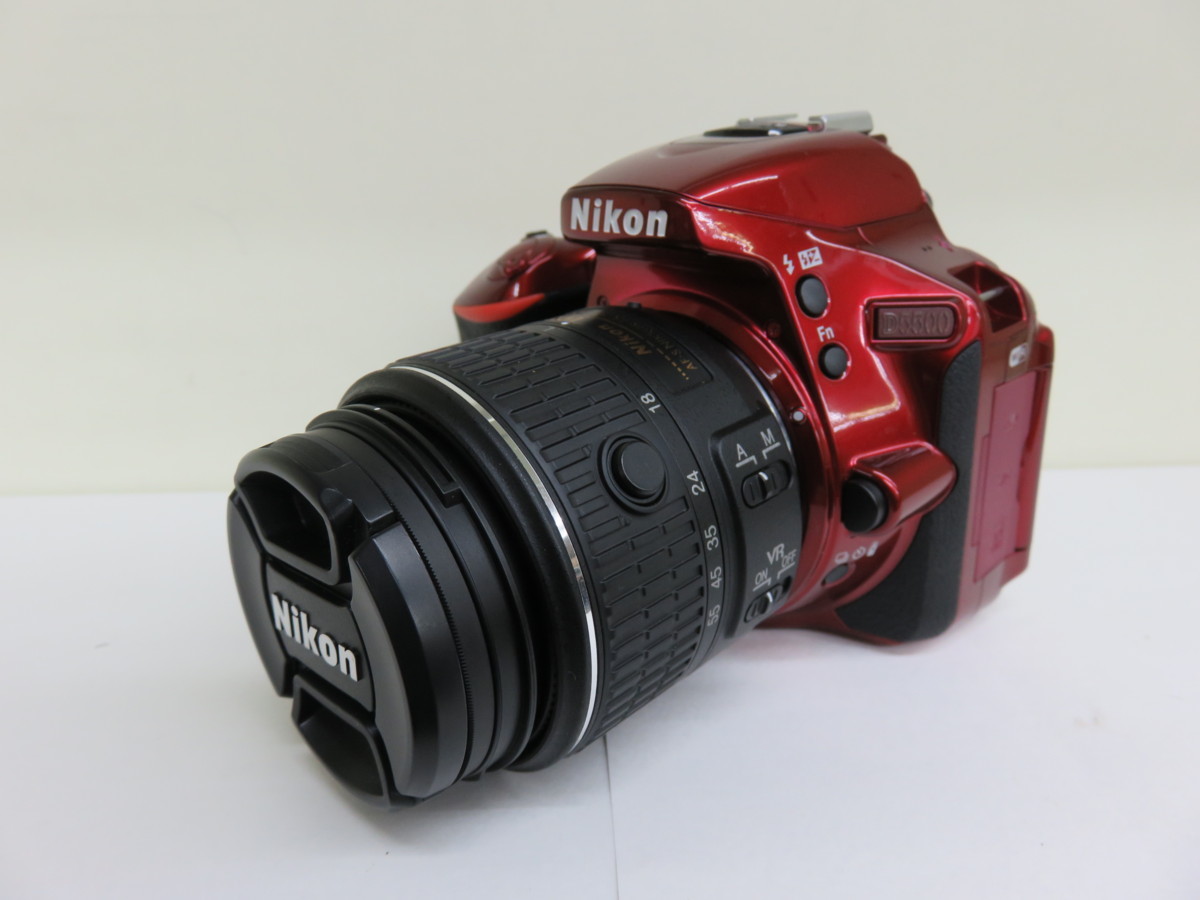 Nikon D5500 デジタル一眼レフカメラ 18-55 レンズキット バッテリー2