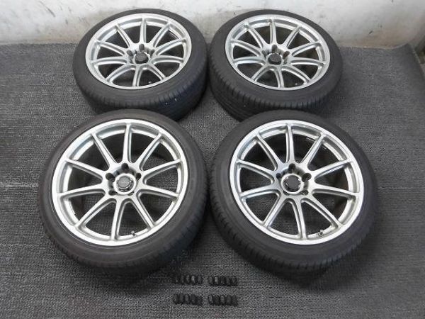 ★鍛造★ブリヂストン プロドライブ GC-010E プロドライブ 18インチホイール 8.5J+22 5穴 PCD114.3 スカイライン GT-R 等 / G11-304