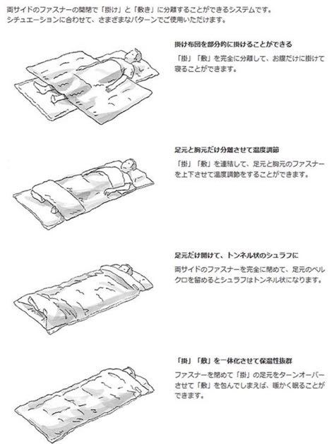 スノーピーク セパレートシュラフオフトンワイド [最低使用温度5度