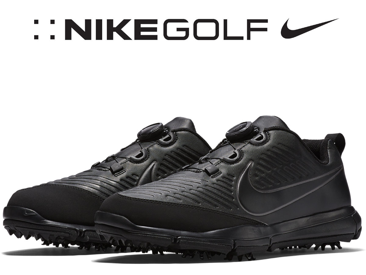 美品　NIKE エクスプローラーBOA　ゴルフシューズ　スパイクレス　ブラック NIKE GOLF】 EXPLORER 2 BOA WIDE 【ナイキ ゴルフ】 エクスプローラー