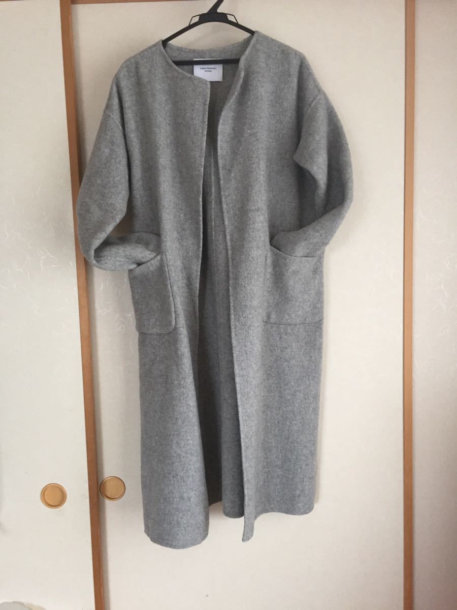 アーバンリサーチドアーズ URBAN RESEARCH DOORS ウールガウンコート 
