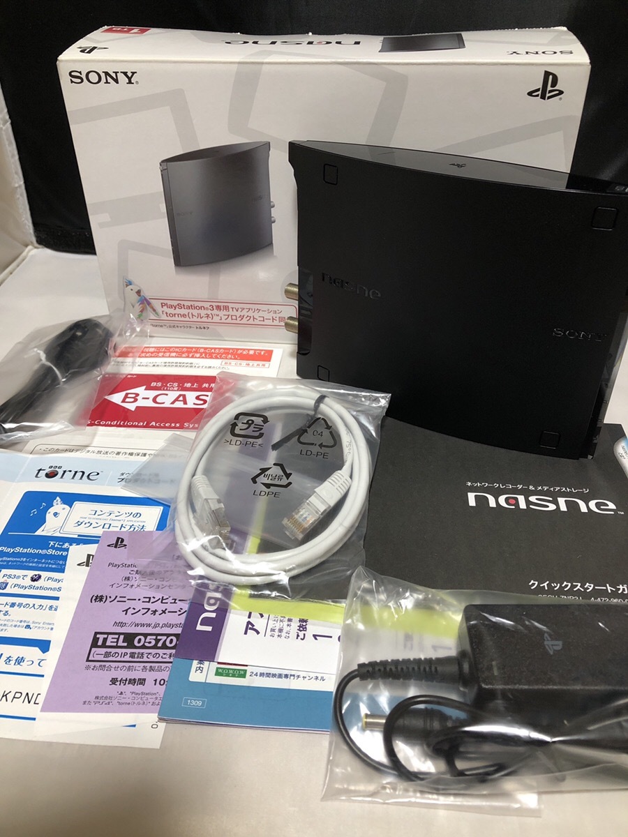 ☆美品☆ナスネ☆nasne 1TB CECH-ZNR2J☆使用感少 CECH-ZNR2J -