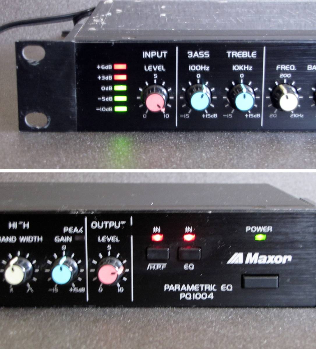 Maxon マクソン PQ1004 PARAMETRIC EQ パラメトリック・イコライザー