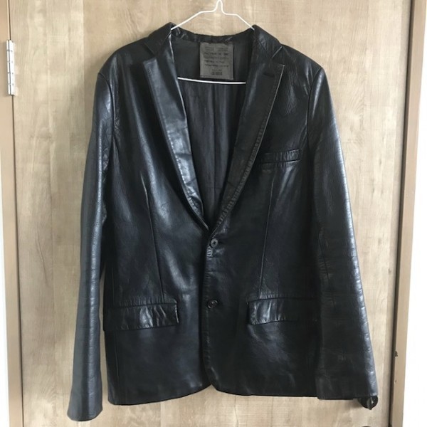 新品 定価18万 ジョセフアブード ゴートスエード レザージャケット M