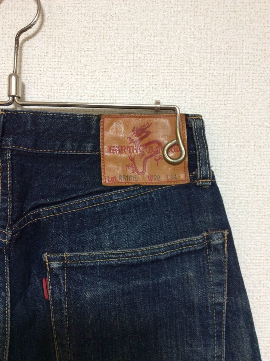 V-302 EARTH CULTURE アースカルチャー デニムパンツ RR1010 W28