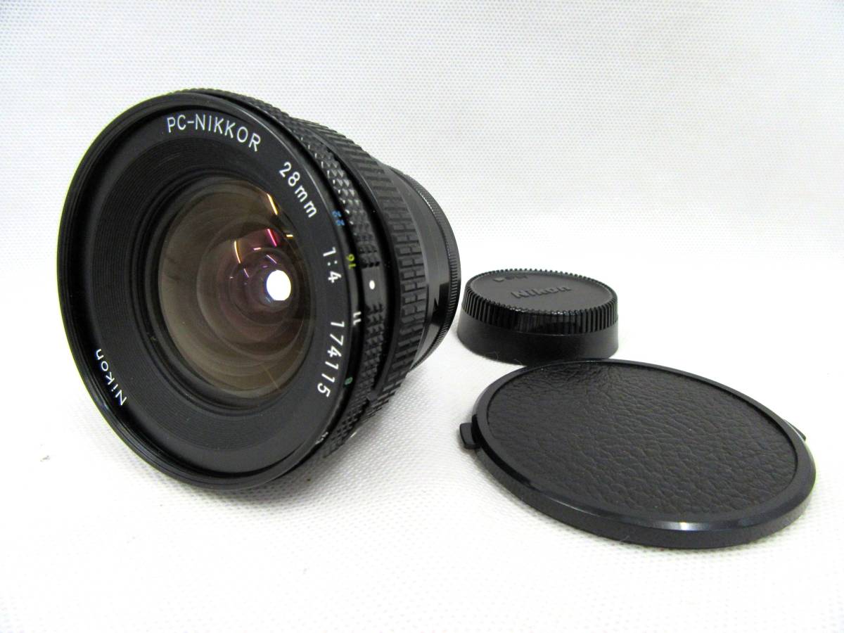 Nikon/ニコン】①⑦/PC-NIKKOR 28mm 1:4/広角シフトレンズ 【公式通販】