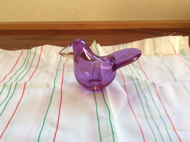 イッタラ バード Birds iittala ⁄ アメジスト×クリア by シエッポ