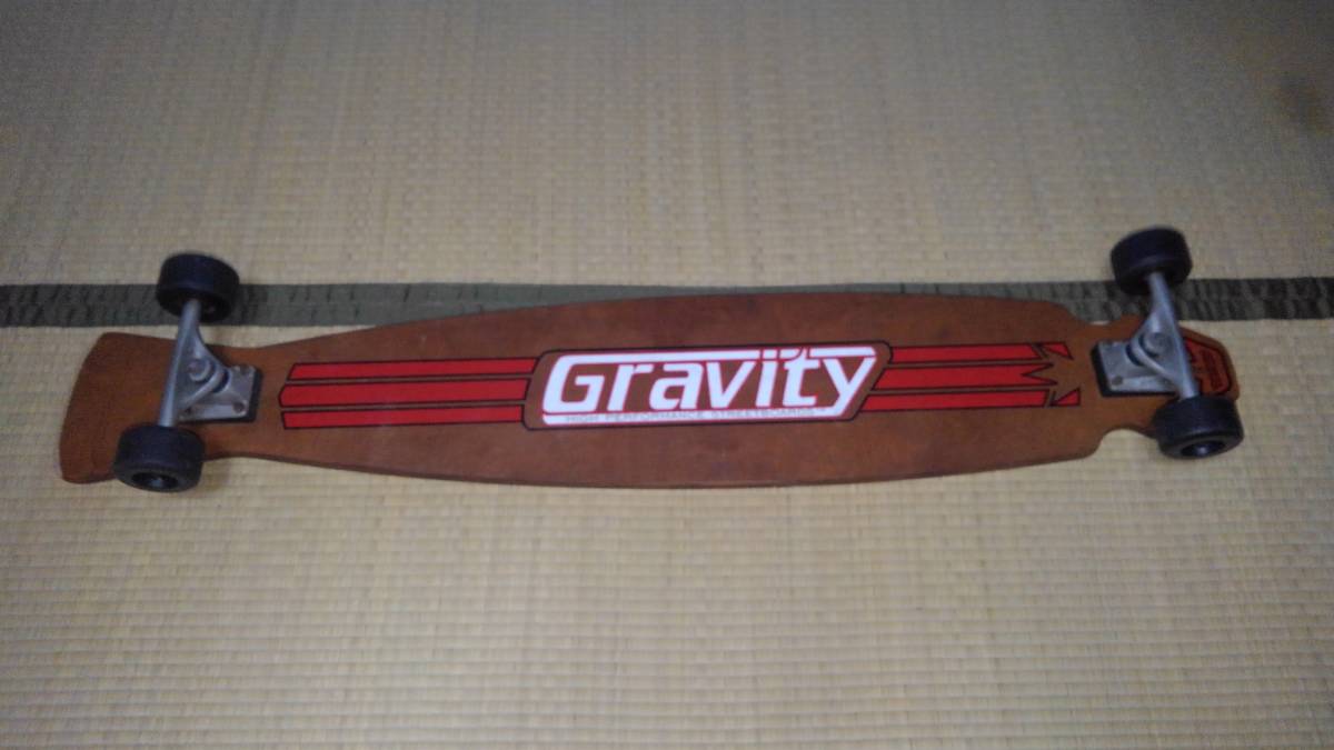 【状態良好！】 Gravity Hypercarve ロングボード コンプリート ロングスケボー ロングスケートボード GRAVITY HYPER-CARVE 47inch