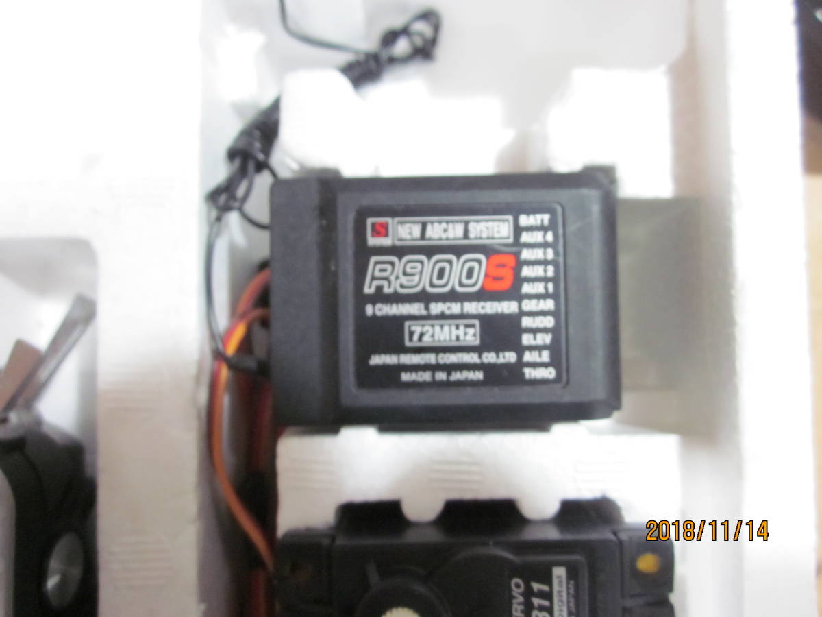 通電確認済みJRプロポPCM9XⅡ(ヘリ用)、TD2.4LP JR PCM9X ヘリ