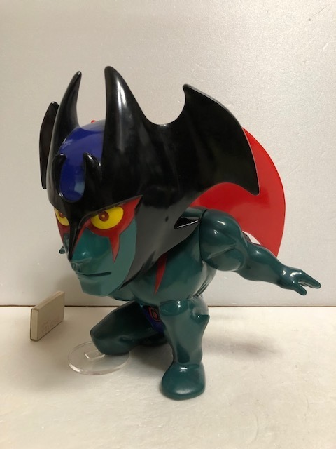 大型☆デビルマン☆ソフビ人形 高さ 25．0cm 幅 29．0cm
