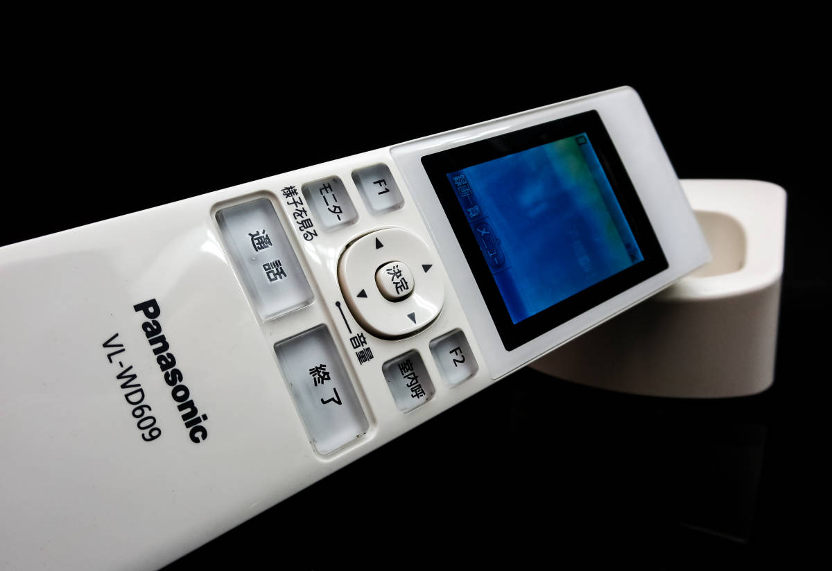 panasonic VL-WD 609 インターフォン子機 VL-WD609 電源充電確認済み