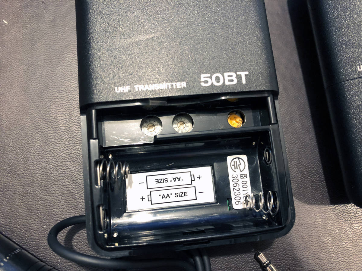 AZDEN ワイヤレスマイク 105LT アツデン AZDEN 105LT 2台セット 