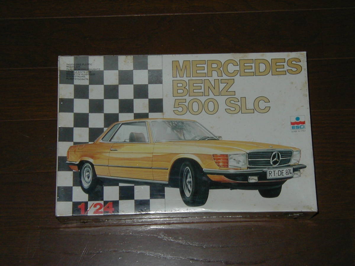 レア!ESCI エッシー1/24 メルセデス ベンツ 500SLC プラモデル 未開封・未組立 Mercedes Benz 500SLC イタリア製