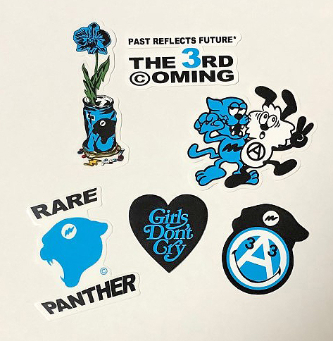 Rarepanther VERDY ステッカー セット コラボ GDC Girls Don't Cry