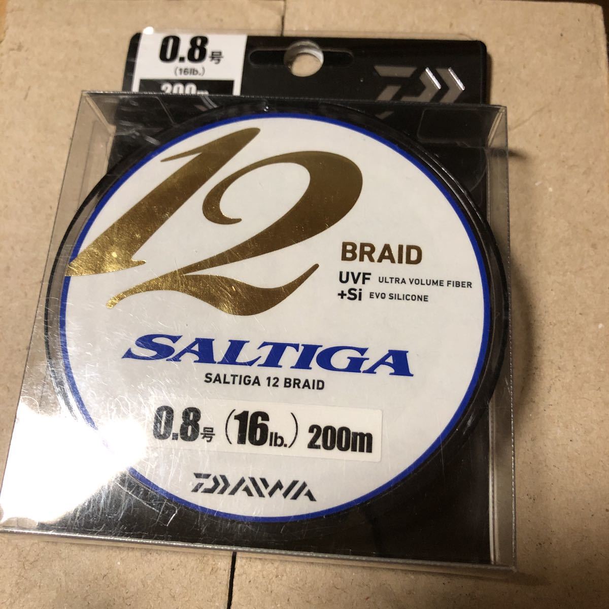 ソルティガ PE 0.8 12BRAID 未使用品 ダイワ モアザンEX 12