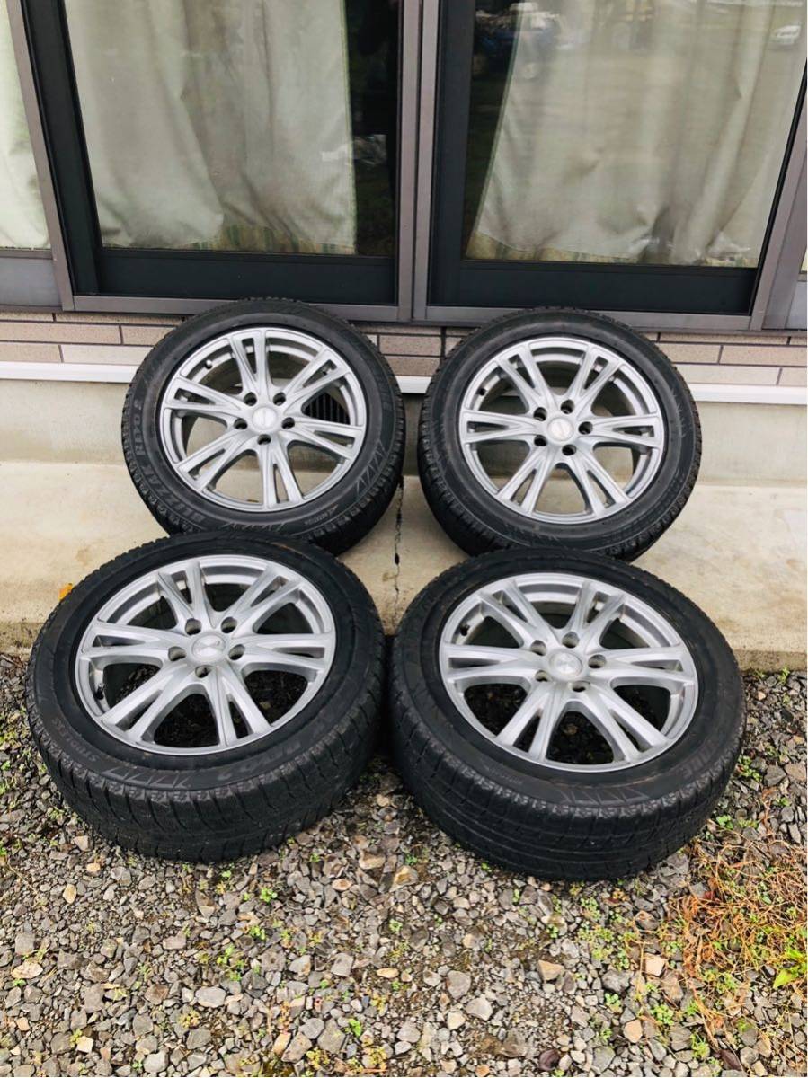  タイヤ+ホイール4本セット 215/55 R17(スタッドレスタイヤ)｜売買されたオークション情報、yahooの商品情報をアーカイブ公開 - オークファン 5穴