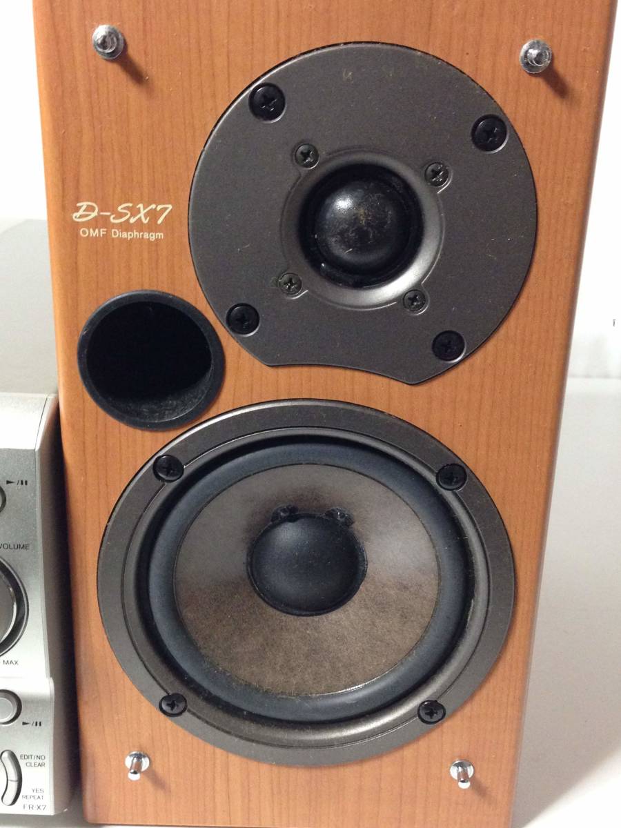 オーディオ機器 ONKYO FR-X7A + D-SX7A スピーカーセット 動作良好
