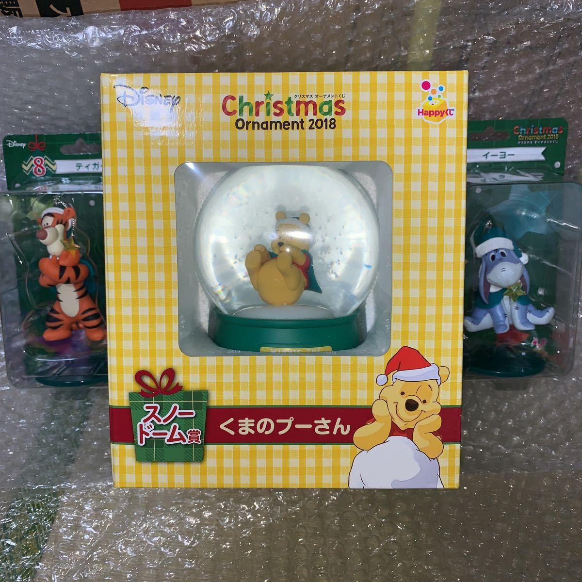 Happyくじ ディズニー クリスマスオーナメントくじ 18 スノードーム くまのプーさん オーナメント ティガー イーヨー 3点セット ディズニー 売買されたオークション情報 Yahooの商品情報をアーカイブ公開 オークファン Aucfan Com