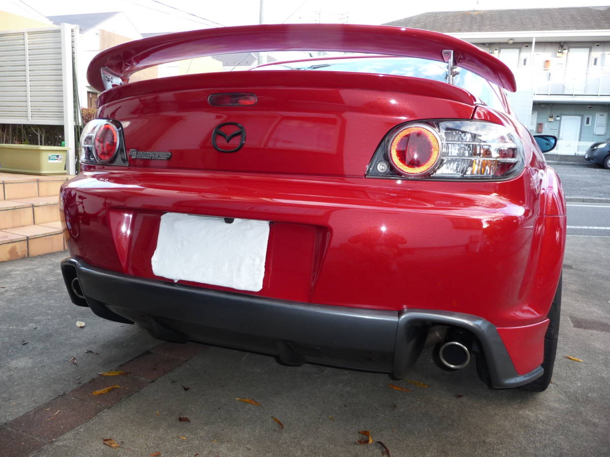個人出品で程度極上！ 初期型RX-8 タイプS 6MT マツダスピードフル装備 
