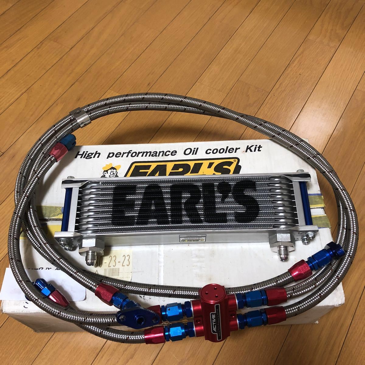 アールズ サイド回し オイルクーラー cbx400f cbr400