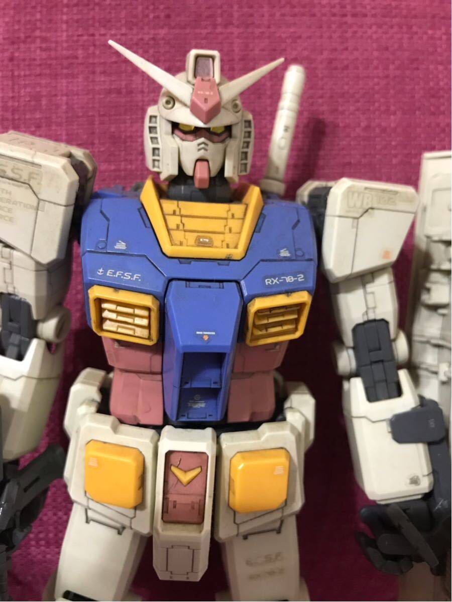 【ガンダム プラモデル MG】 ガンダム ジョニーライデン専用ザク ギャン 3体セット