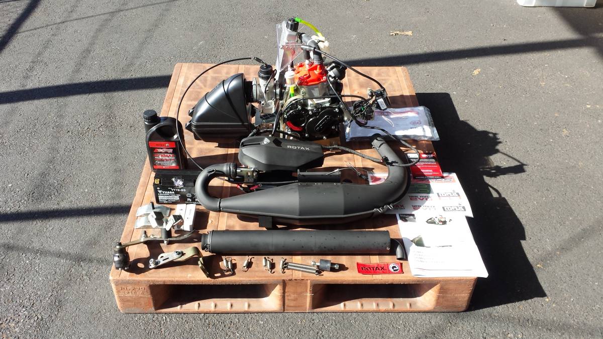 MAX 0 Rotax EVO ROTAX Max Senior | FR125 Finals Evoエンジン入荷 