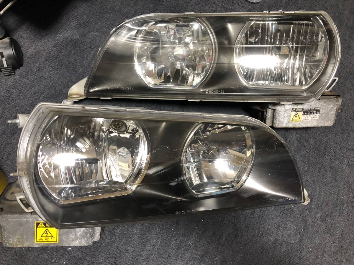 送料無料 トヨタ チェイサー 100系 クリスタルクロームメッキ LED