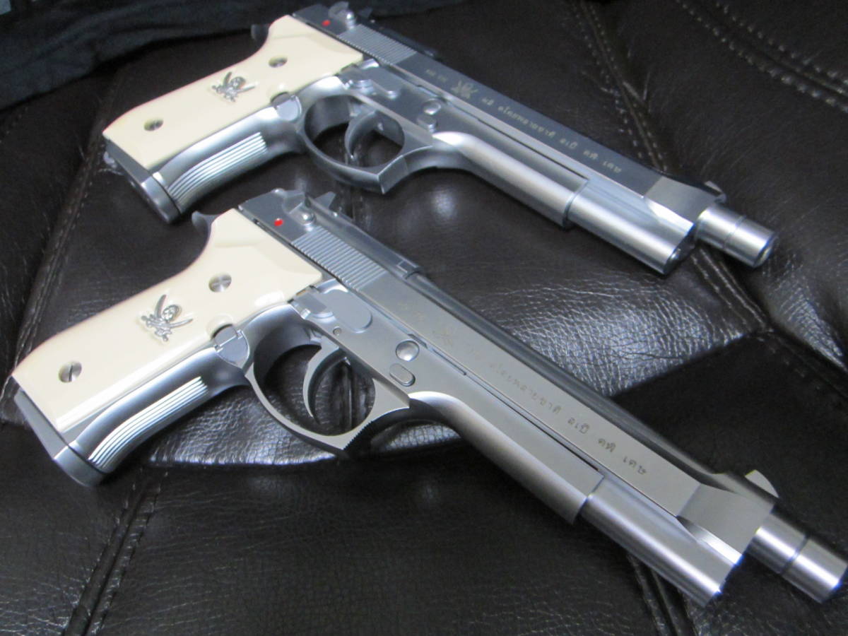 KSC Beretta M92 custom 　The Praiyachat Sword Cutlass special　ブラックラグーン　ソードカトラス2丁　おまけ付　ベレッタ　ガスガン