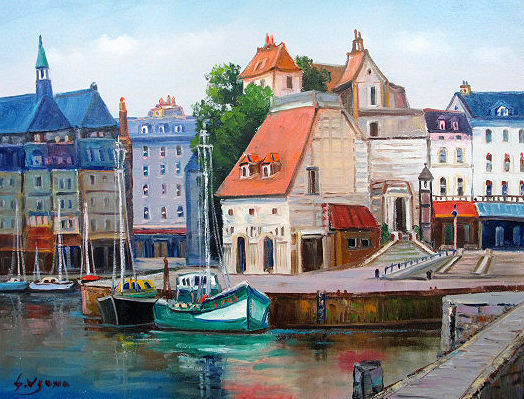 絵画 油彩 羽沢清水 オンフルール 油絵SMキャンパスのみ 送料無料