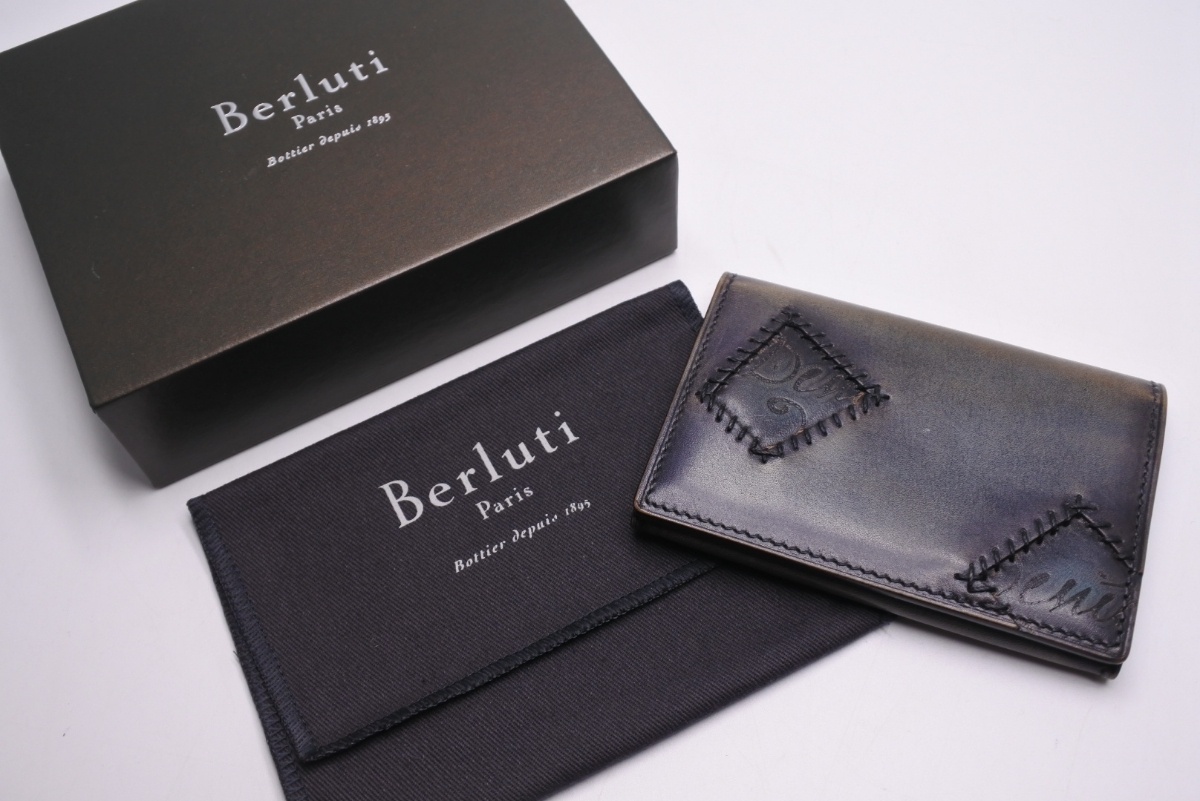 カリグラフィ ベルルッティ Berluti カードケース BERLUTI レザー 