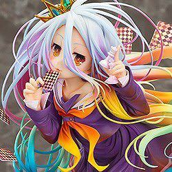 新品未開封 グッドスマイルカンパニー ノーゲーム・ノーライフ 白 1/8 スケールフィギュア