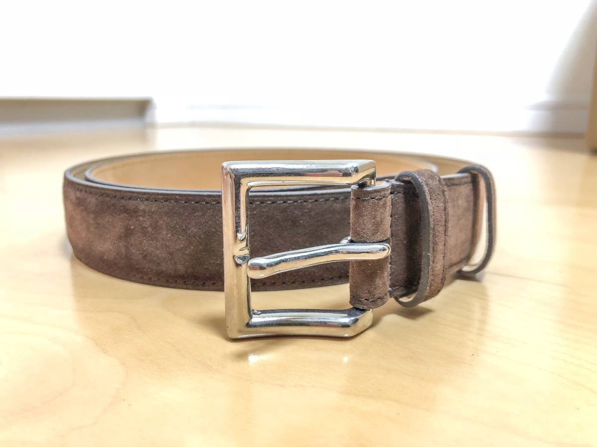 【大得価，本物保証】 ジョンロブ スエード茶色ベルト95/ウィリアムフィリップjohnlobb(その他)｜売買されたオークション情報、yahooの商品情報をアーカイブ公開 - オークファン その他