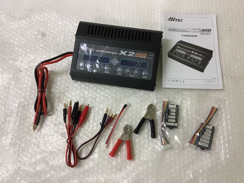 HITEC multicharger X2 400 Four Hundred ver2.0