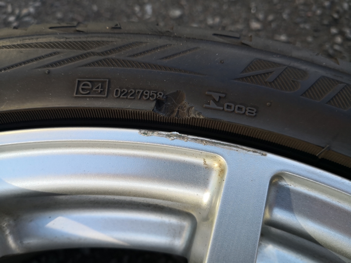 STI純正 ENKEI 18インチホイール 7.5J-18 100/5H +55 レガシィBP・BL ブレンボ対応_6