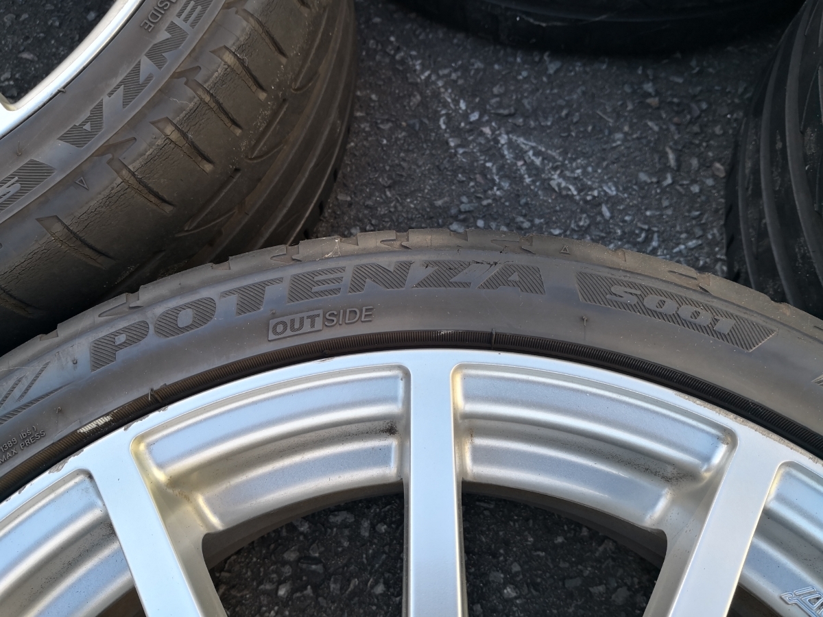 STI純正 ENKEI 18インチホイール 7.5J-18 100/5H +55 レガシィBP・BL ブレンボ対応_9