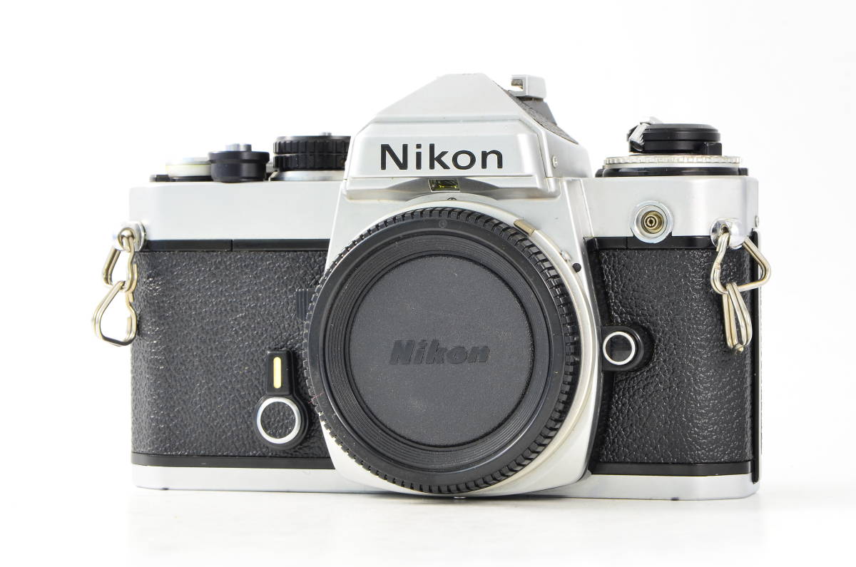 AN480 ニコン Nikon FE シルバーボディ MF一眼レフカメラ シンプルニコン