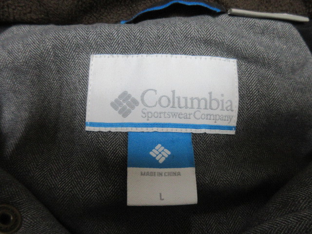 ■Ｅ-197 ■columbia ダウン サイズＬ