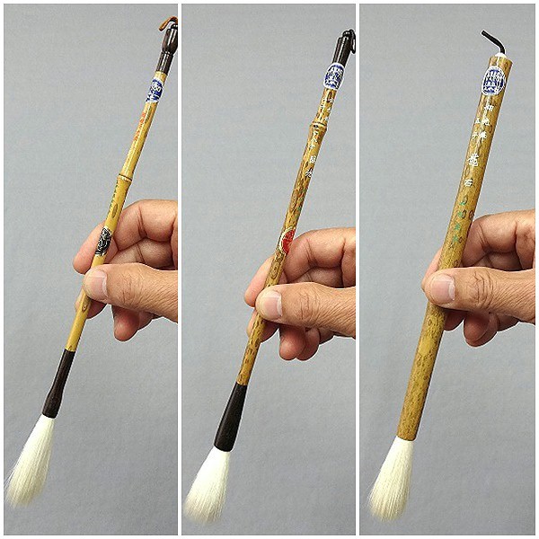 書道筆 細微光鋒 極ヨリ 書道筆 高級筆 中国羊毛筆 広島有名